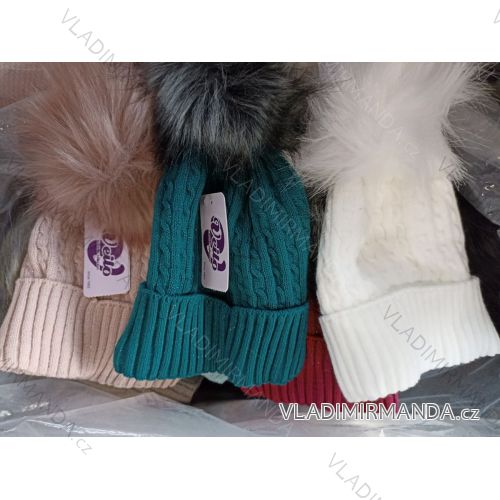 Wintermütze mit Pompon Damen (ONE SIZE) WROBI PVB21104142