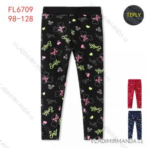 Leggings warm lang Kinder Mädchen (98-128) KUGO FL6707