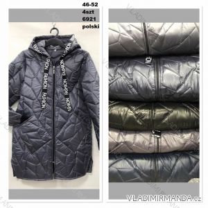 Kabát flaušový beránek s kapucí na zip dámský (L/XL ONE SIZE) ITALSKá MóDA IM321569