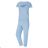 Pyjamas Langarm und Hose Damen (s-2xl) WOLF D2844