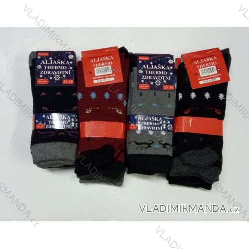 Socken warme Thermo-Ärmelsaum für Damen (35-42) ALJAŠKA ALJ2101