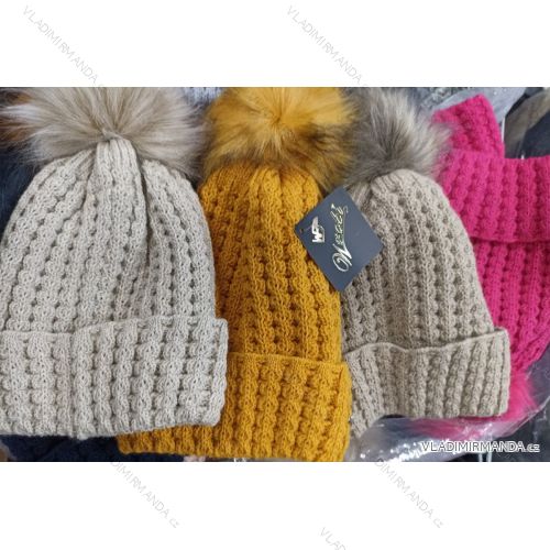 Wintermütze mit Pompon Damen (ONE SIZE) WROBI PVB21104142