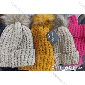 Wintermütze mit Pompon Damen (ONE SIZE) WROBI PVB21104142