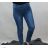 Džiny středně vysoký pas guma (vel. 40-50) B. S JEANS MAM20S5606 42 <p>blau</p>