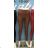 Jeans Hosen Frauen (2xl-5xl) HALLO MISS MISS MA620YD-02C 4XL / 5XL braun