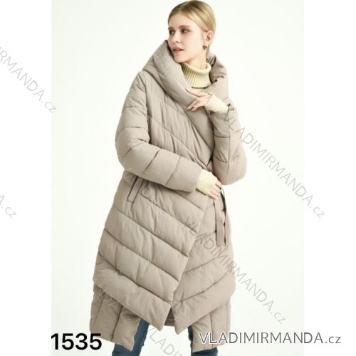 Langer Wintermantel für Damen (S / M ONE SIZE) ITALIAN FASHION IMK20994