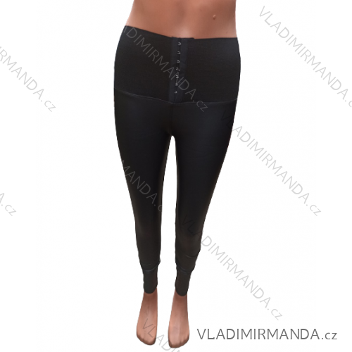 Lange Kunstleder-Leggings für Damen (S-XL) TURKISH FASHION TM921HL-580