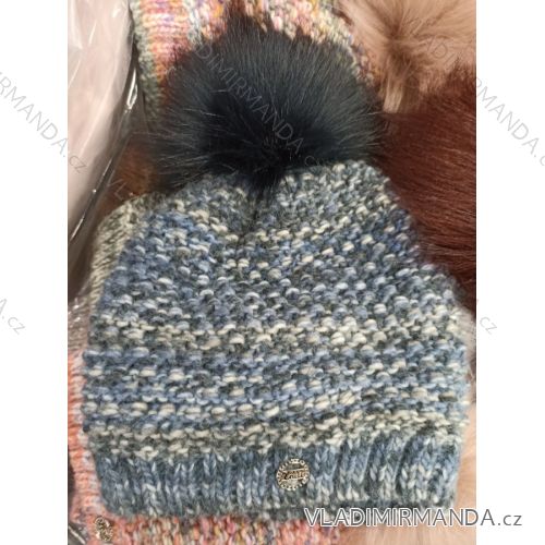 Wintermütze mit Pompon Damen (ONE SIZE) WROBI PVB21104142