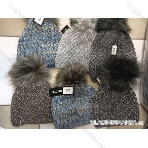 Wintermütze mit Pompon Damen (ONE SIZE) WROBI PVB21104142