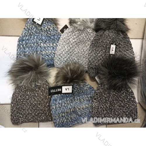 Wintermütze mit Pompon Damen (ONE SIZE) WROBI PVB21104142