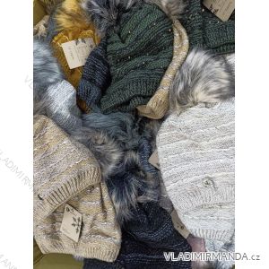 Wintermütze mit Pompon Damen (ONE SIZE) WROBI PVB21104142