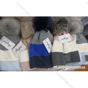 Wintermütze mit Pompon Damen (ONE SIZE) WROBI PVB21104142