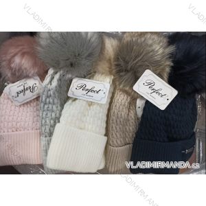 Wintermütze mit Pompon Damen (ONE SIZE) WROBI PVB21104142