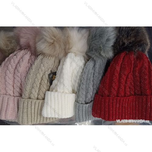 Wintermütze mit Pompon Damen (ONE SIZE) WROBI PVB21104142