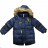 Jacke Winter mit Fell Kinder Jugendliche Jungen (4-12 Jahre) KUGO JK1810