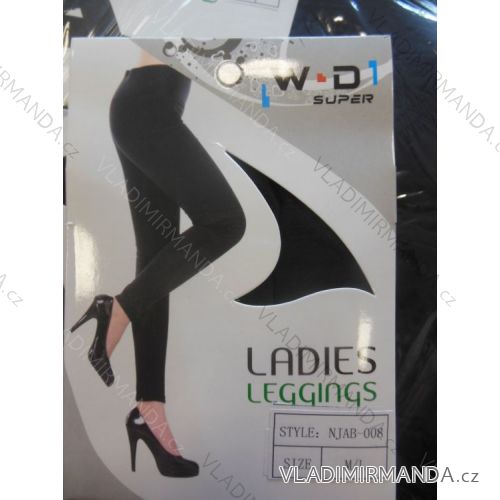 Leggings schwache weibliche Übergröße (m-4xl / schwarz) WDNJAB-008
