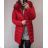 Damen Oversized Winterjacke (5XL-9XL) POLISH FASHION HKW21964 rot XL