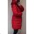 Damen Oversized Winterjacke (5XL-9XL) POLISH FASHION HKW21964 rot XL