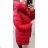 Damen Oversized Winterjacke (5XL-9XL) POLISH FASHION HKW21964 rot XL