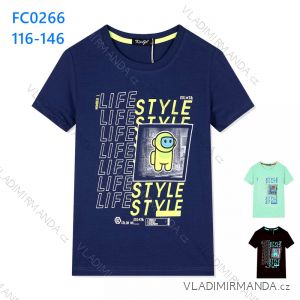 T-Shirt Kurzarmjungen (98-128) KUGO LC5967