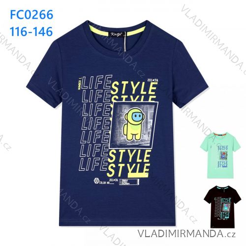 T-Shirt Kurzarmjungen (98-128) KUGO LC5967