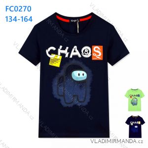 T-Shirt Kurzarm Teenager Jungen Maske (134-164) KUGO M8910