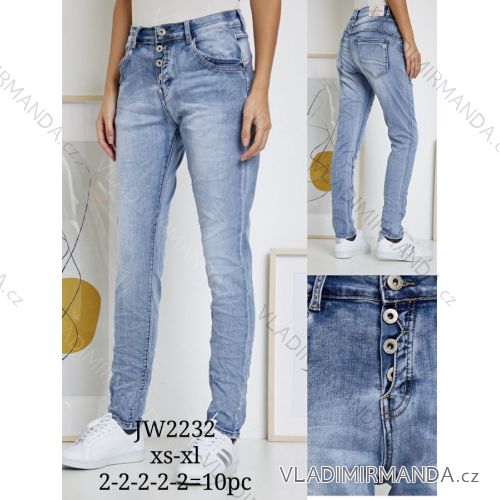 Jeans Jeans lange Frauen (XS-XL) JEWELLY LEXXURY LEX20C2564