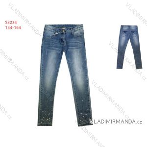 Jeans Hosen Jeans Mädchen (134-164) KUGO S3234