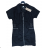 Denim Kurzarm Kleid Damen (s-xl) GOURD MA120GD6047-J