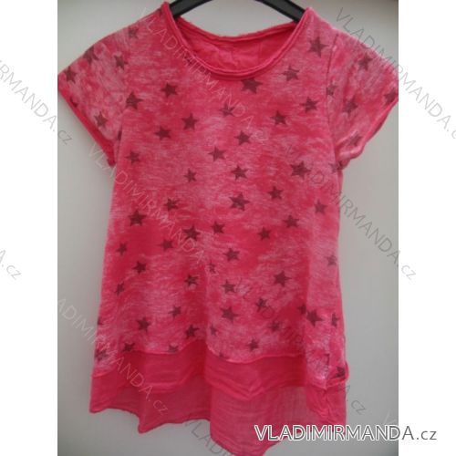 T-Shirt Kurzarm-Baby-Jugendmädchen (4-14 Jahre) ITALIENISCHE MLADA Móda 2-I515
