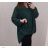 Tunika / Bluse Langarm Damen Oversized (3XL / 4XL ONE SIZE) ITALIAN FASHION IMWQ2191650