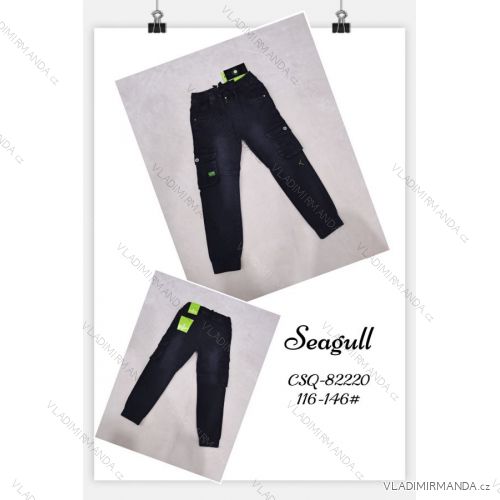 Rifle jeans dorost chlapecké (134-164) SEAGULL SEA22CSG-82215