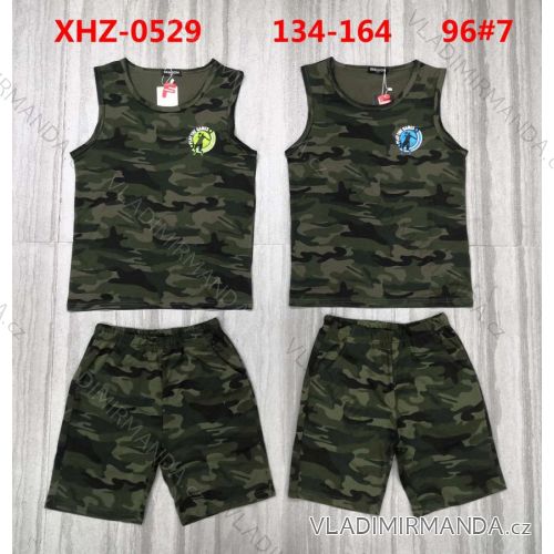 Sommer-Camouflage-Tanktop für Kinder (98-128) ACTIVE SPORT ACT20HZ-6961