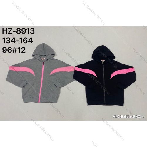 Kinder Hoodie für Mädchen (116-146) ACTIVE SPORT ACT218P-7493