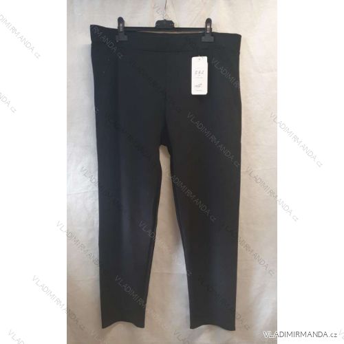Leggings lange leichte Damen  Oversize (5XL-7XL / schwarz)  SMI22A-104 schwarz 5XL
