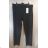 Leggings lange leichte Damen  Oversize (5XL-7XL / schwarz)  SMI22A-104