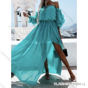 Sommer Kurzarm Sommerkleid (S / M ONE SIZE) ITALIAN FASHION IMWA216033