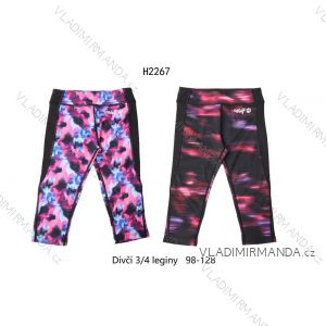 Leggings 3/4 kurze Kindermädchen (98-128) WOLF H2047