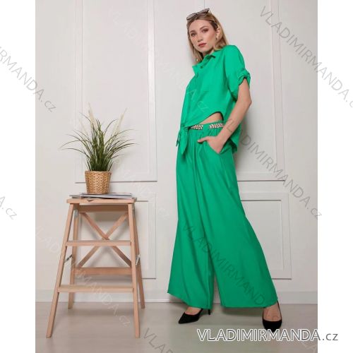 Kurzarm-Hemdoberteil für Damen (S / M ONE SIZE) ITALIAN FASHION IMM22U5295