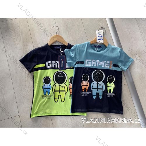 T-Shirt Kurzarm Teenager Jungen (116-146) GRACE B80643