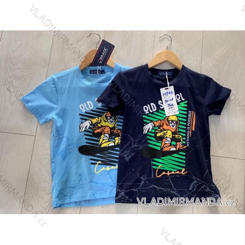 T-Shirt Kurzarm Teenager Jungen (116-146) GRACE B80643