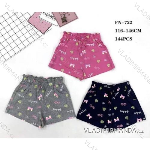 Shorts jugendliche Mädchen Shorts (134-164) SEZON SEZ20B-579