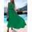 Langärmliges Sommerkleid für Damen (S / M ONE SIZE) ITALIAN FASHION IMD21551