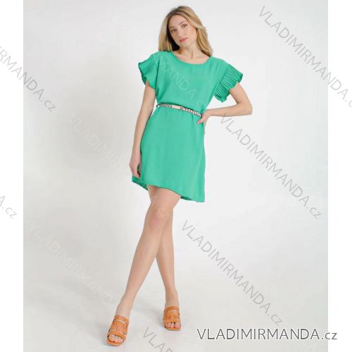 Frauen trägerloses Kleid (uni s / m) ITALIAN FASHION IMM20HF13170