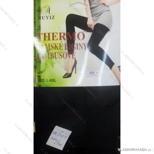 Leggings lange Thermo Damen Bambus (m-xxl) RUYIZ YB-1505