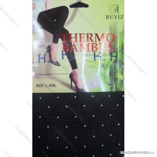 Leggings Long Thermo Damen Bambus (m-xxl) RUYIZ YB-127
