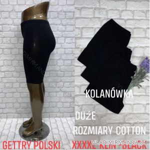 Legíny krátké bavlněné dámské nadrozměr (L-3XL) TURECKÁ MÓDA TMWL221573