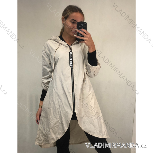 Damen Oversize Jacke Übergröße (UNI XL / 2XL) ITALIAN FASHION IMD20763 M / L béžová