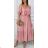 Sommer Kurzarm Sommerkleid (S / M ONE SIZE) ITALIENISCHE MODE IMWY21019