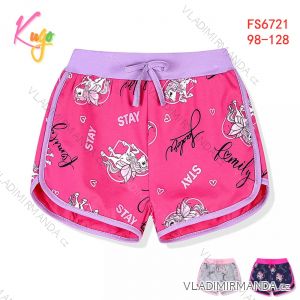 Kraťas Shorts mit Pailletten Baby Teenager Mädchen (98-128) KUGO K627